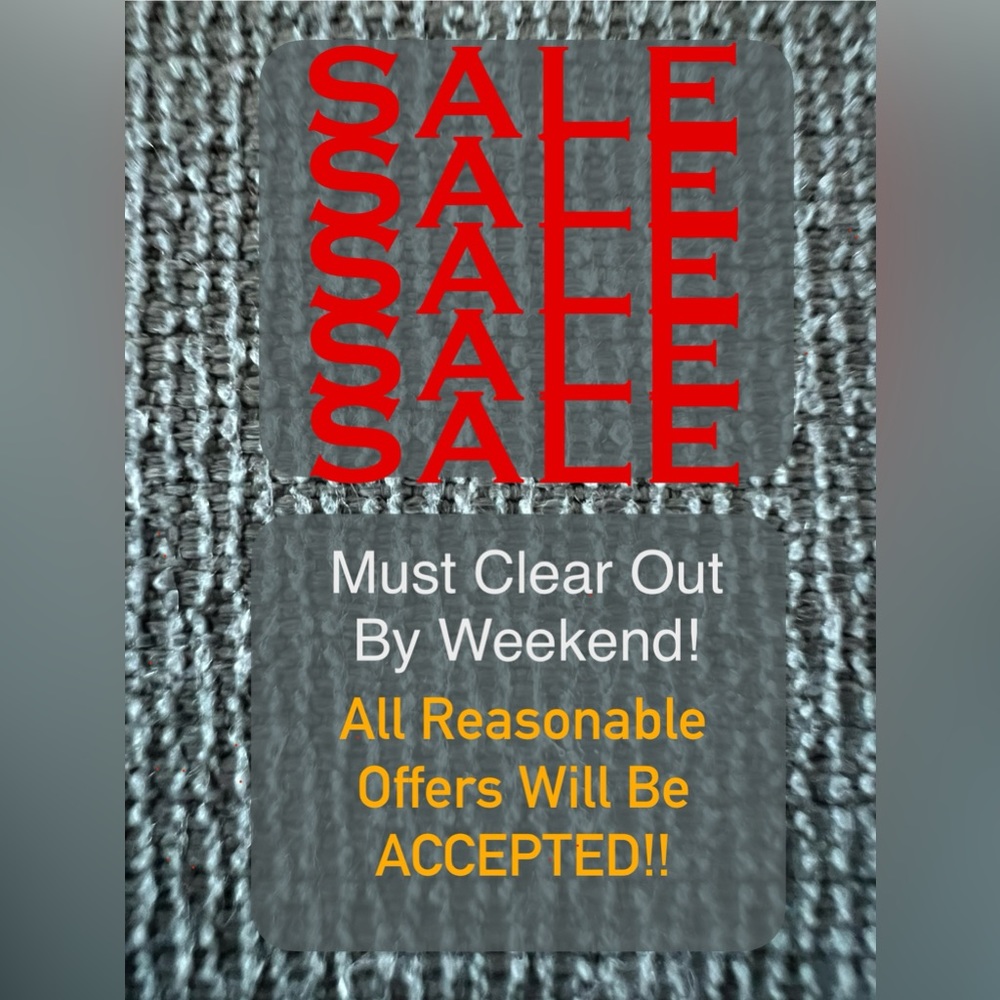 MUST CLEAR OUT. MAKE AN OFFER!